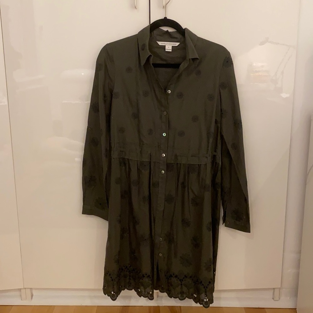 DVF Khaki Dress